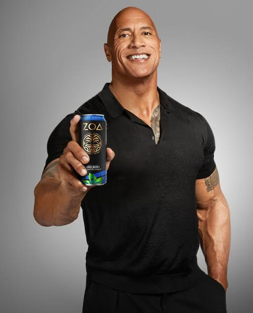 Dwayne Johnson — ZOA Energy